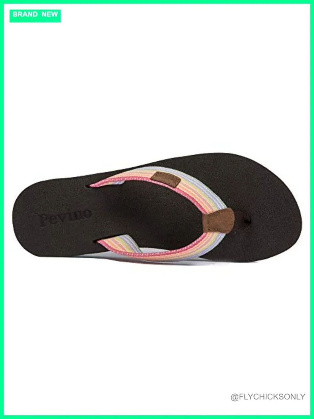 Women's Orthotic Flip Flops, Casual Comfortable Yoga Mat Thong Sandal with Arch